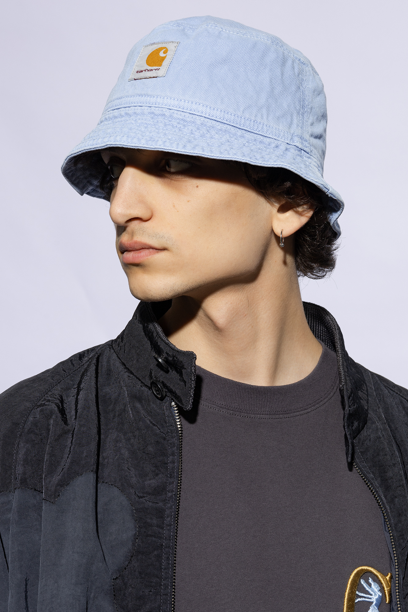 VbjdevelopmentsShops Argentina - Basic Square Neck Cap Sleeve Rib Jumpsuit  - Blue Denim Hat Carhartt WIP